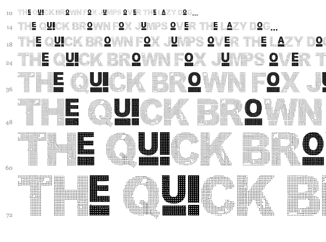 Bon Appetit font waterfall